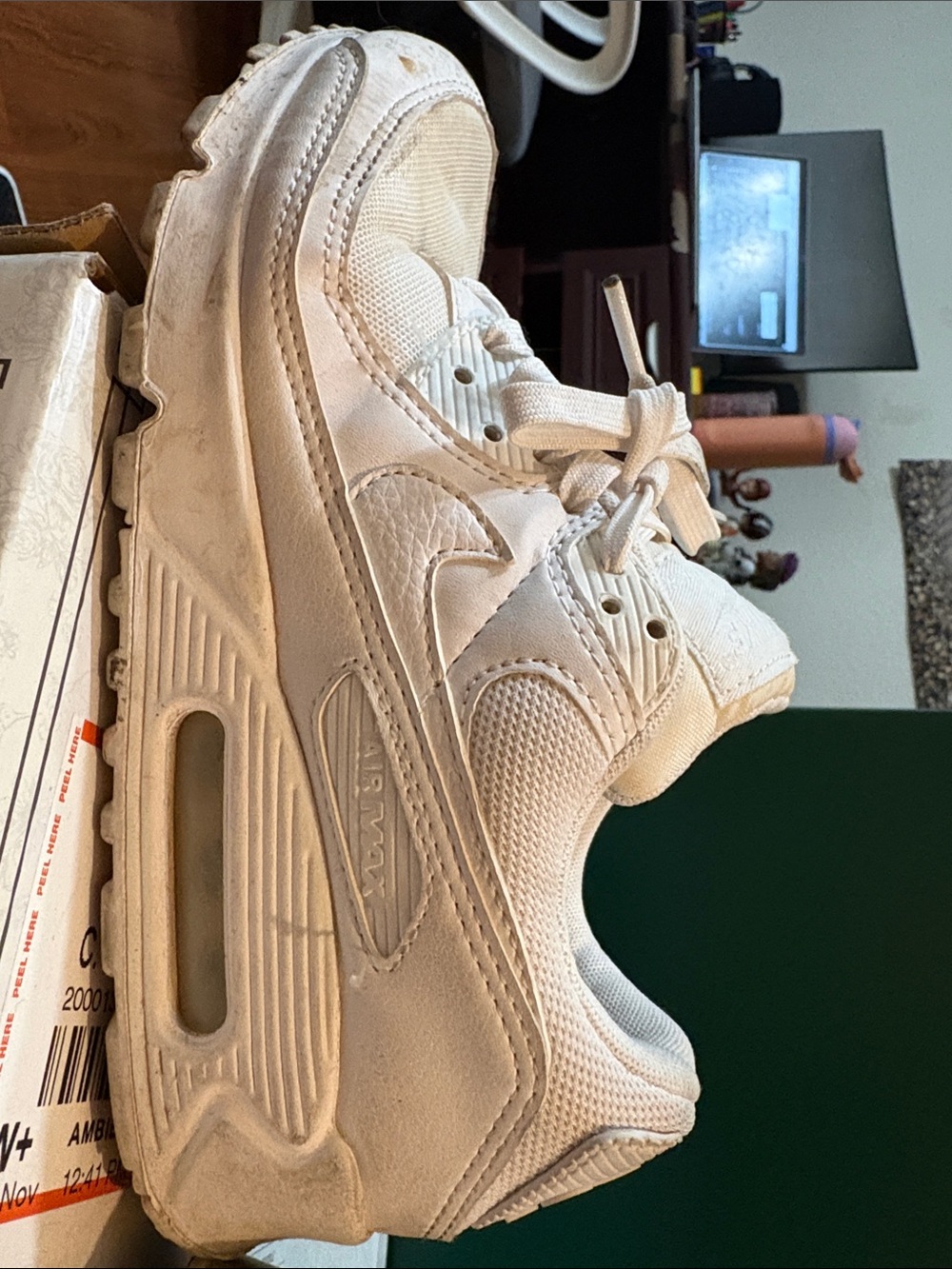 NikeWhite Lace-Up Sneakers